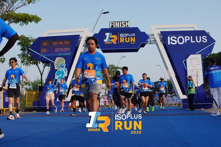 Race photo from ISOPLUS RUN 2025 - JAKARTA