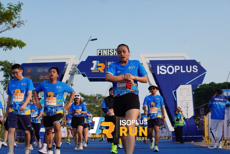 Race photo from ISOPLUS RUN 2025 - JAKARTA