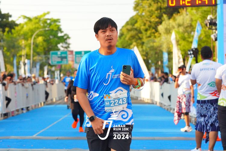 Race photo from Jabar Run 10K 2024