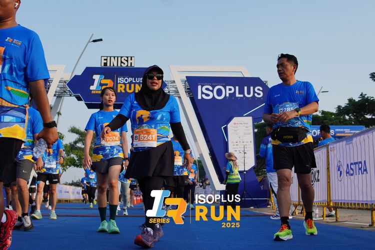 Race photo from ISOPLUS RUN 2025 - JAKARTA