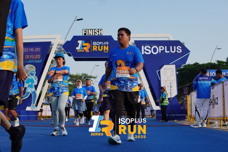 Race photo from ISOPLUS RUN 2025 - JAKARTA