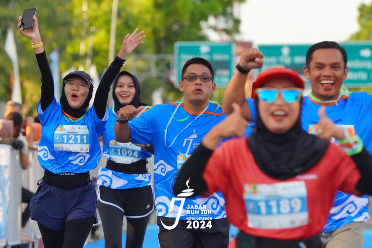 Race photo from Jabar Run 10K 2024