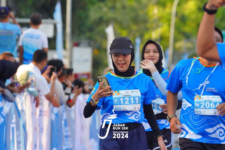 Race photo from Jabar Run 10K 2024