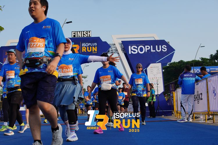 Race photo from ISOPLUS RUN 2025 - JAKARTA