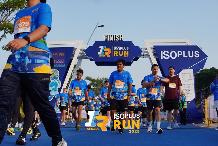 Race photo from ISOPLUS RUN 2025 - JAKARTA