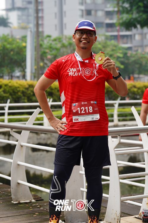 Race photo from ONE RUN 10K 2025