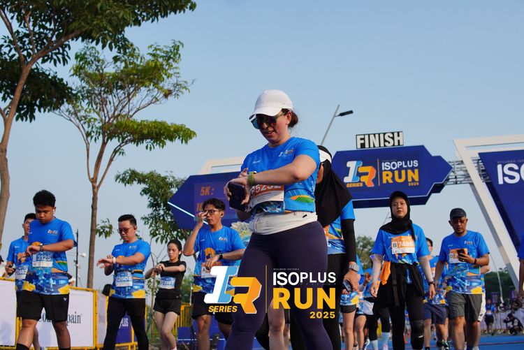 Race photo from ISOPLUS RUN 2025 - JAKARTA