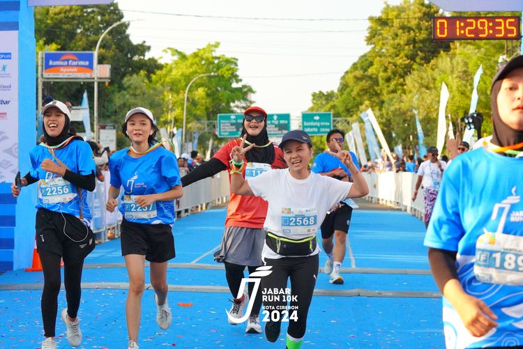 Race photo from Jabar Run 10K 2024
