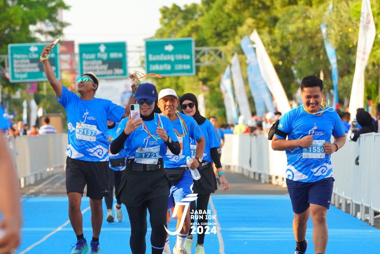 Race photo from Jabar Run 10K 2024