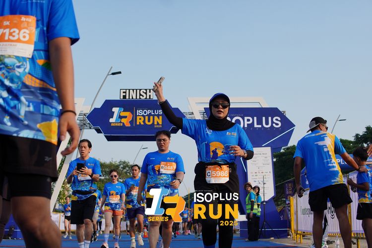 Race photo from ISOPLUS RUN 2025 - JAKARTA