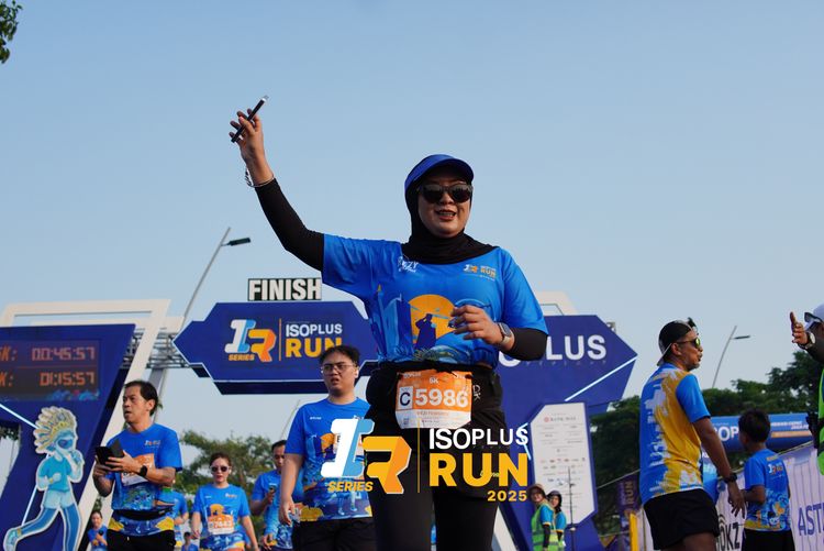 Race photo from ISOPLUS RUN 2025 - JAKARTA