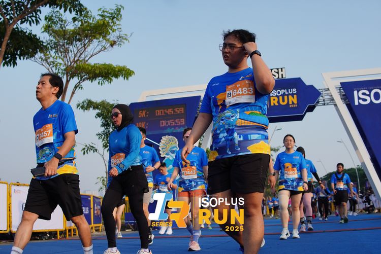 Race photo from ISOPLUS RUN 2025 - JAKARTA