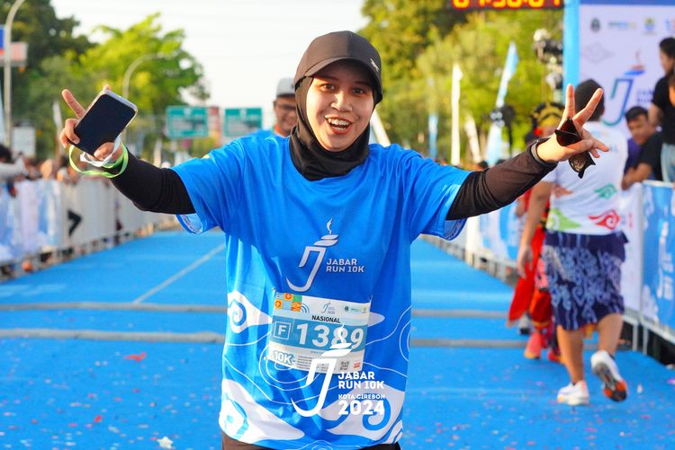 Race photo from Jabar Run 10K 2024