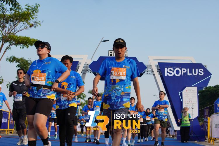 Race photo from ISOPLUS RUN 2025 - JAKARTA
