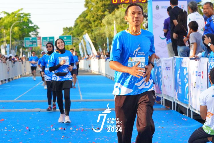 Race photo from Jabar Run 10K 2024
