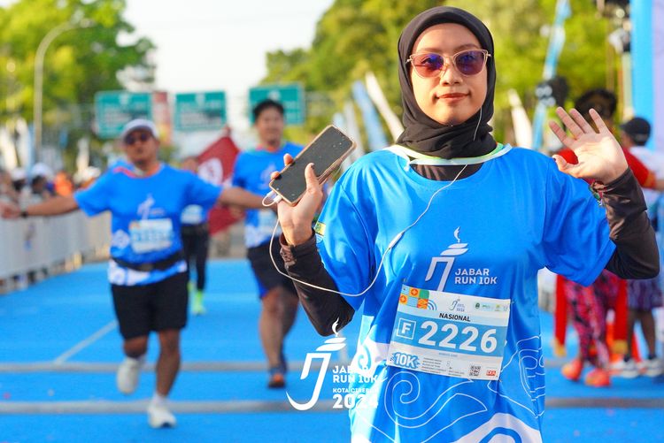 Race photo from Jabar Run 10K 2024
