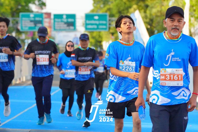 Race photo from Jabar Run 10K 2024