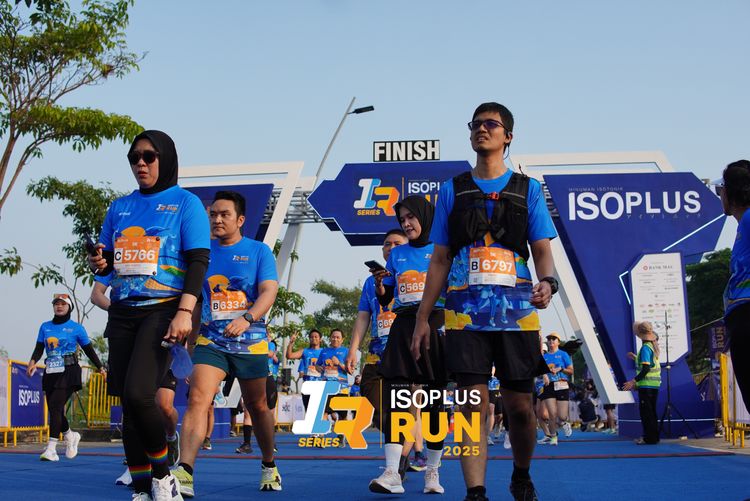 Race photo from ISOPLUS RUN 2025 - JAKARTA