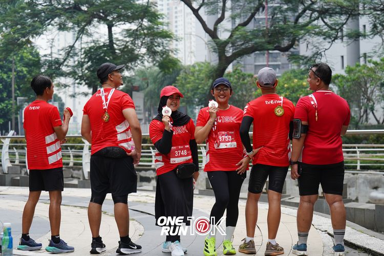 Race photo from ONE RUN 10K 2025