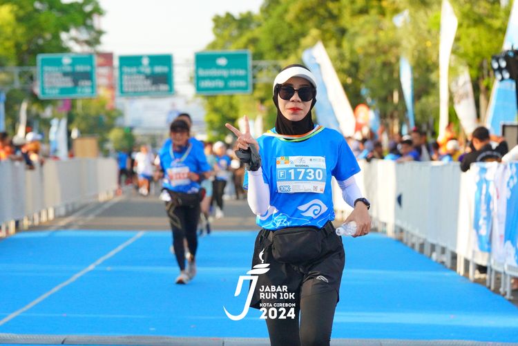 Race photo from Jabar Run 10K 2024