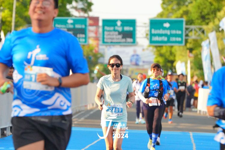 Race photo from Jabar Run 10K 2024