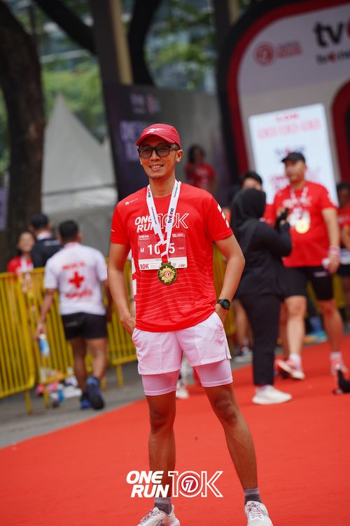 Race photo from ONE RUN 10K 2025