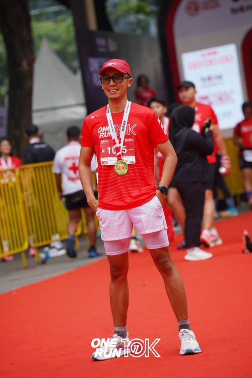 Race photo from ONE RUN 10K 2025