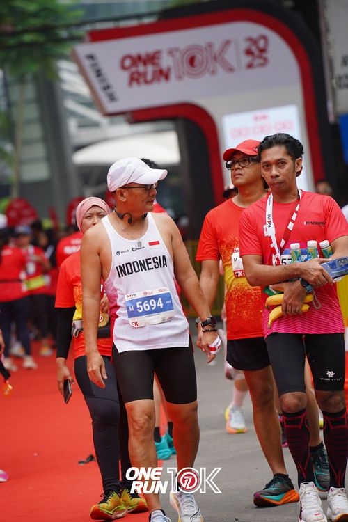 Race photo from ONE RUN 10K 2025
