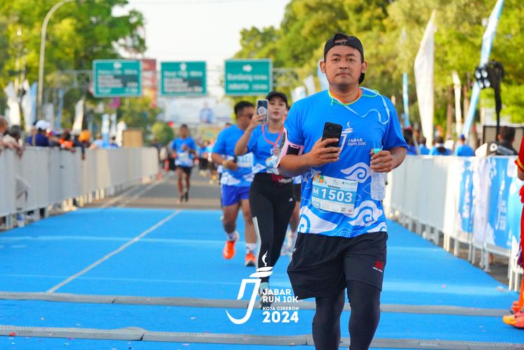 Race photo from Jabar Run 10K 2024