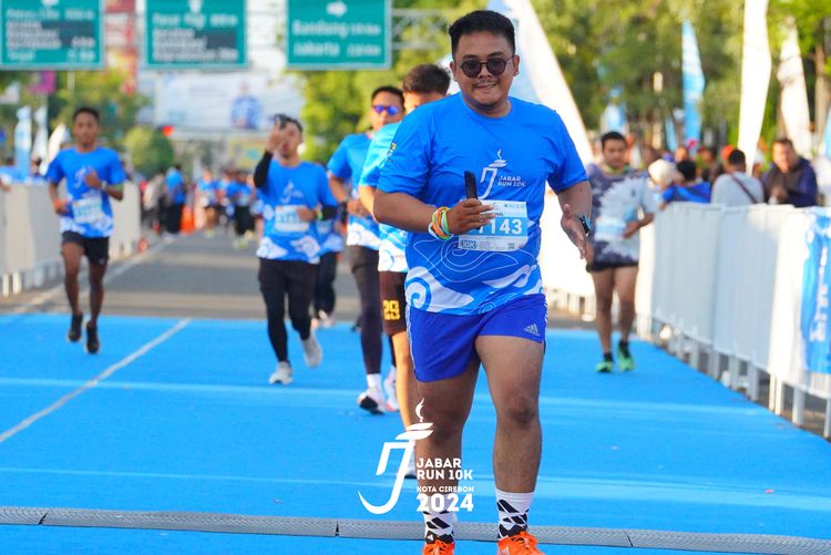 Race photo from Jabar Run 10K 2024