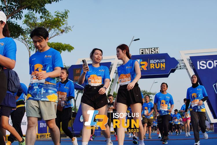 Race photo from ISOPLUS RUN 2025 - JAKARTA