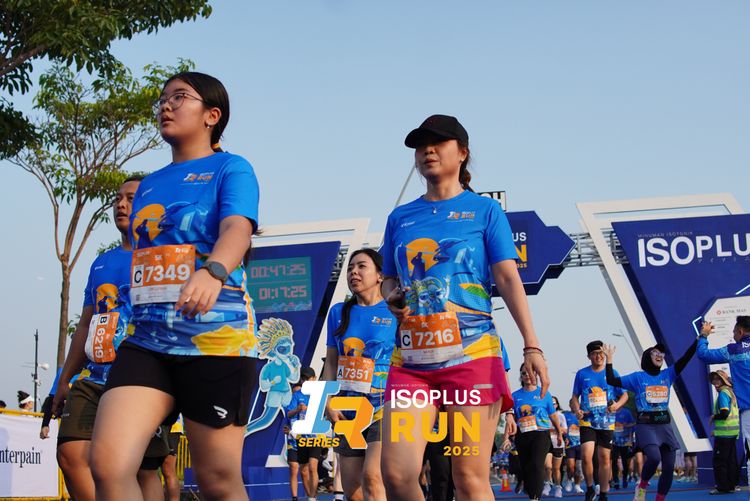 Race photo from ISOPLUS RUN 2025 - JAKARTA