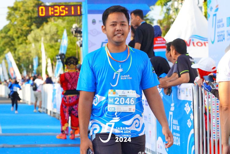 Race photo from Jabar Run 10K 2024
