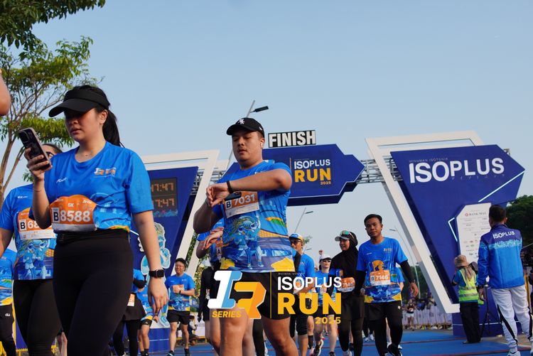 Race photo from ISOPLUS RUN 2025 - JAKARTA