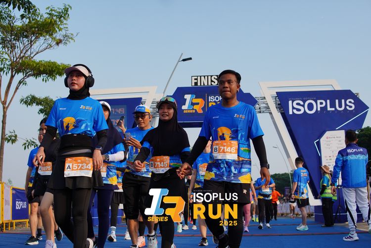 Race photo from ISOPLUS RUN 2025 - JAKARTA