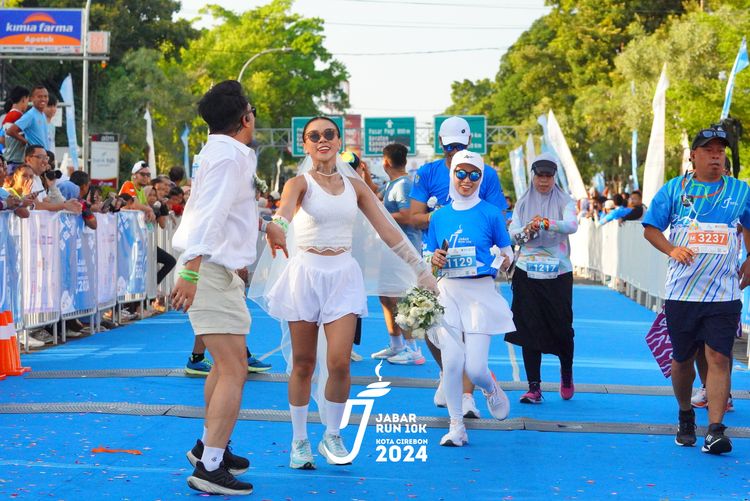 Race photo from Jabar Run 10K 2024