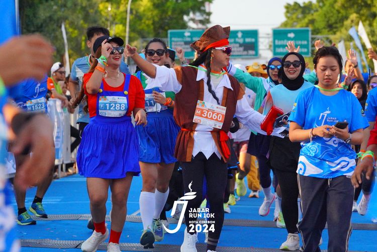 Race photo from Jabar Run 10K 2024