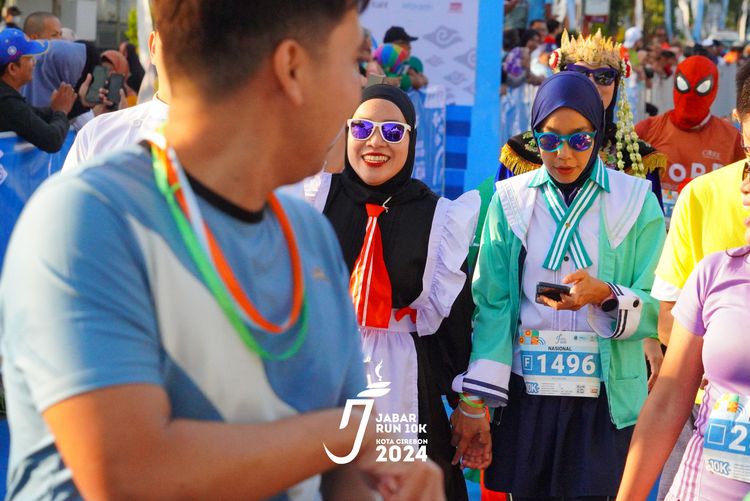 Race photo from Jabar Run 10K 2024
