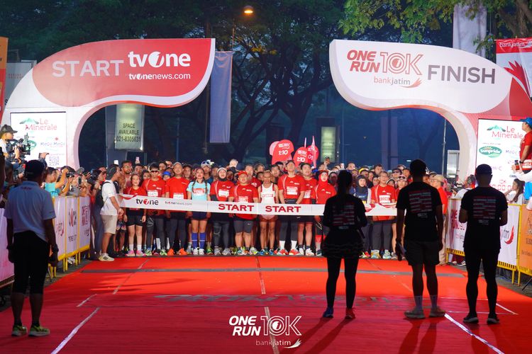 Race photo from ONE RUN 10 K
