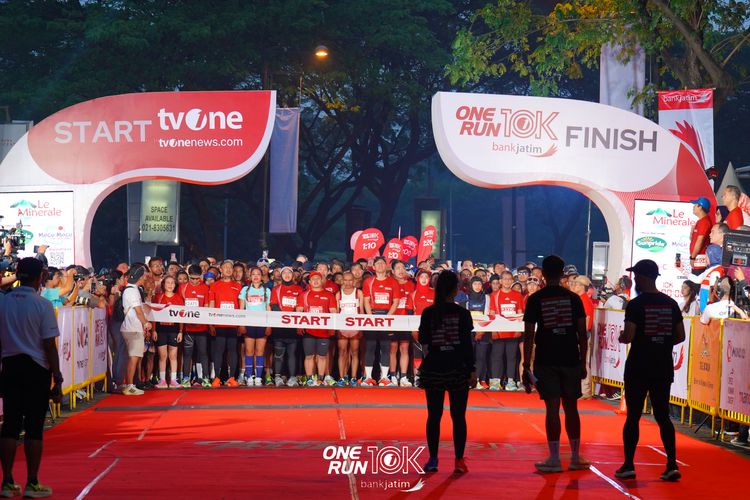 Race photo from ONE RUN 10 K
