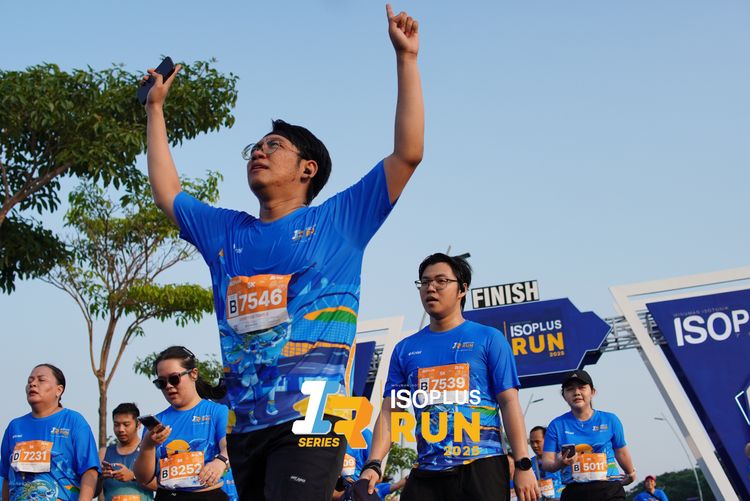 Race photo from ISOPLUS RUN 2025 - JAKARTA