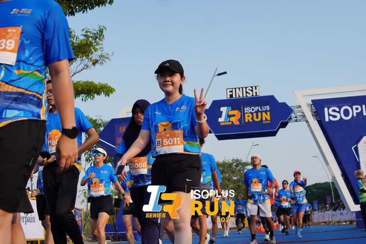 Race photo from ISOPLUS RUN 2025 - JAKARTA