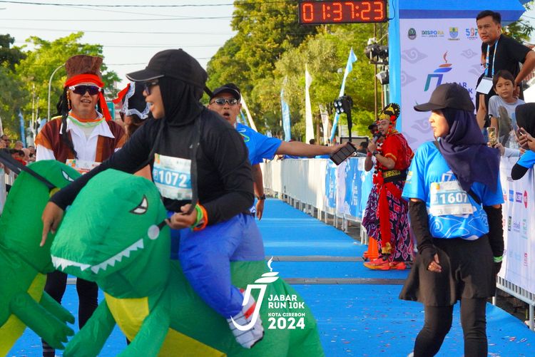 Race photo from Jabar Run 10K 2024