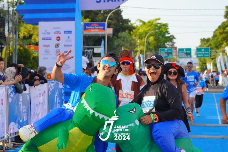 Race photo from Jabar Run 10K 2024