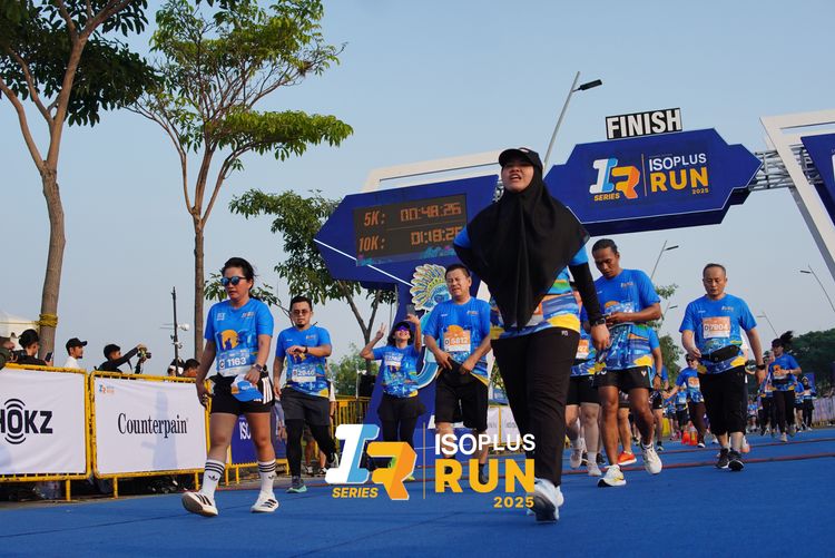 Race photo from ISOPLUS RUN 2025 - JAKARTA