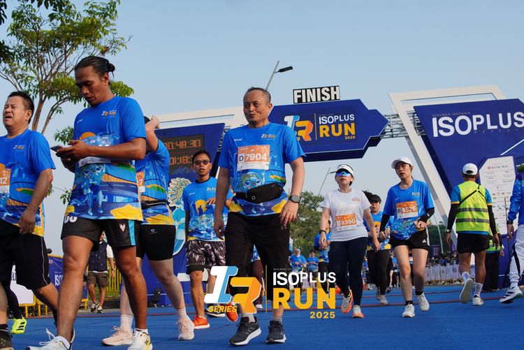 Race photo from ISOPLUS RUN 2025 - JAKARTA