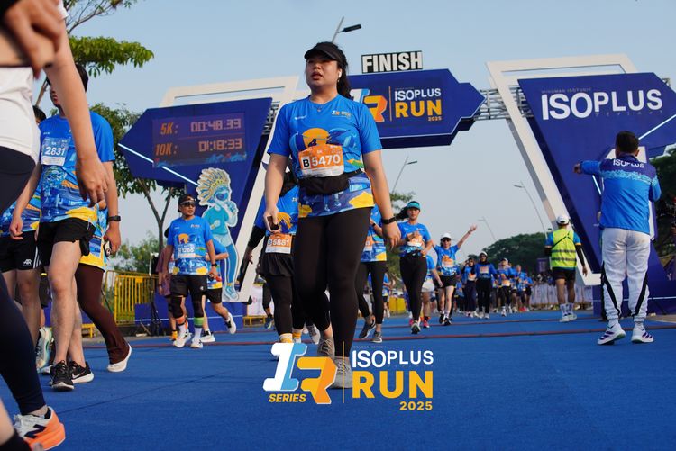 Race photo from ISOPLUS RUN 2025 - JAKARTA