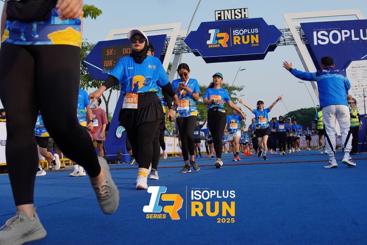 Race photo from ISOPLUS RUN 2025 - JAKARTA