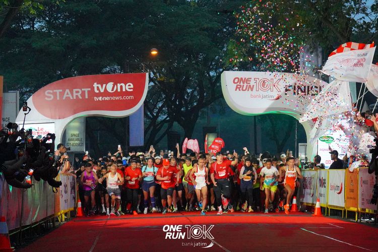 Race photo from ONE RUN 10 K
