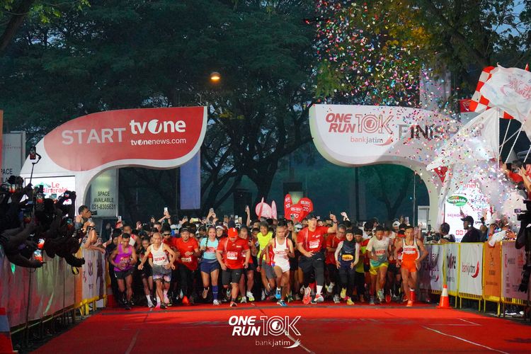 Race photo from ONE RUN 10 K